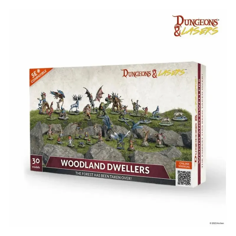 Dungeons & Lasers: Miniatures - Woodland Dwellers