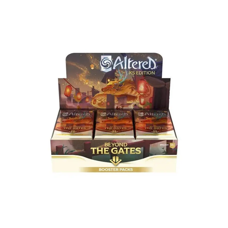 Altered - Beyond the Gates KS Exclusive Booster Display (14 Cards per Booster) 37 Boosters per Display