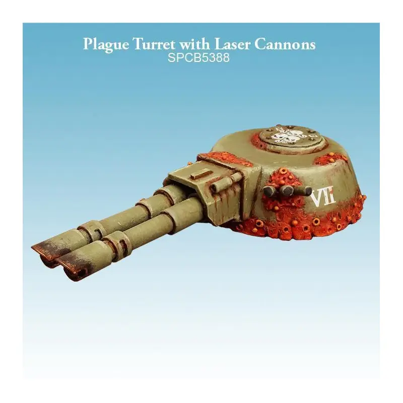 Plague Turret with Laser Cannons