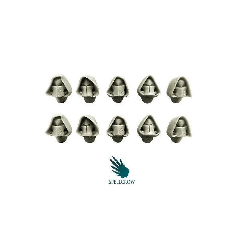 Space Knights Hooded Helmets