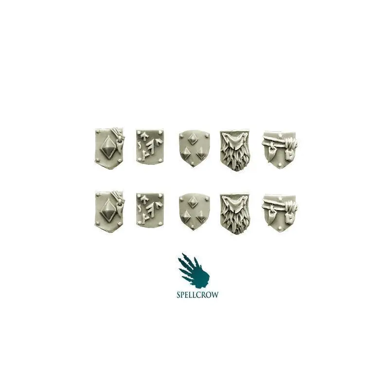 Wolves Knights Small Shoulder Shields