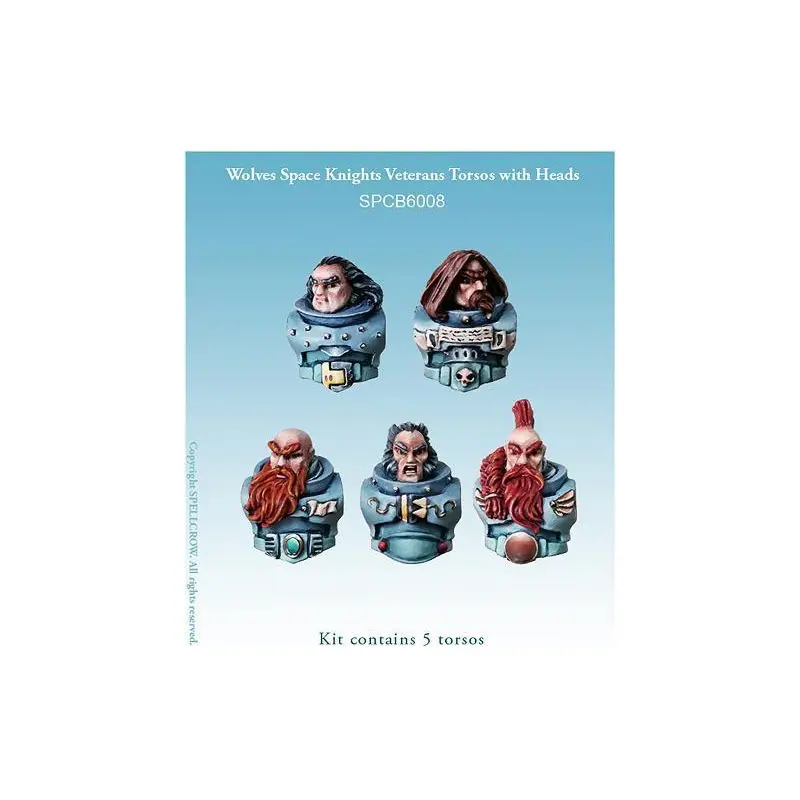 Wolves Knights Veterans Torsos with Heads