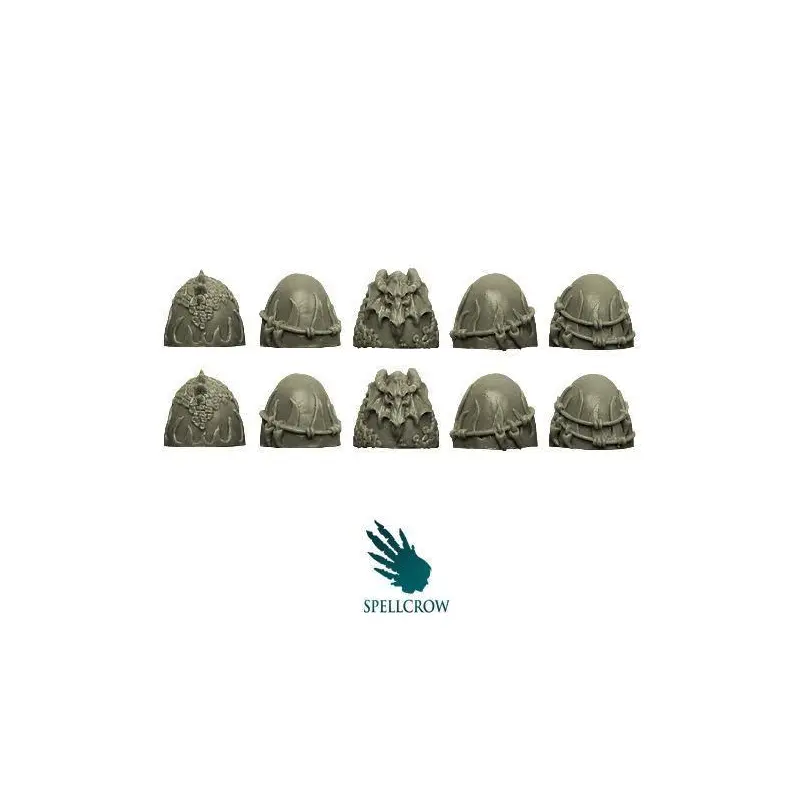 Salamandra Knights Shoulder Pads  (ver. 2)