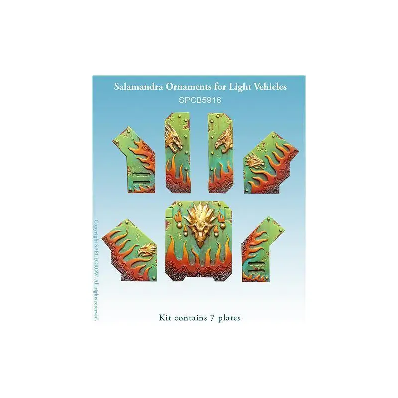 Salamandra Ornaments for Light Vehicles