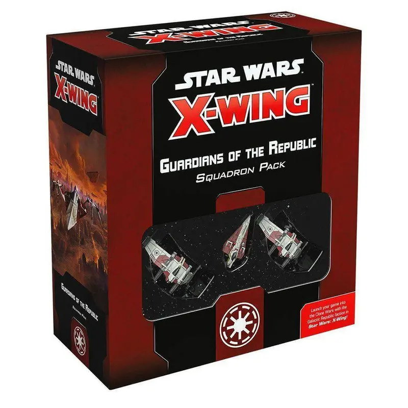 Star Wars X-Wing 2nd Edition Guardians of the Republic Squadron Pack