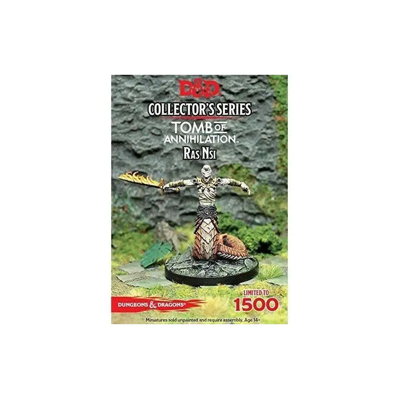 D&D Collectors Series Miniatures Tomb of Annihilation Ras Nsi (1 Fig)