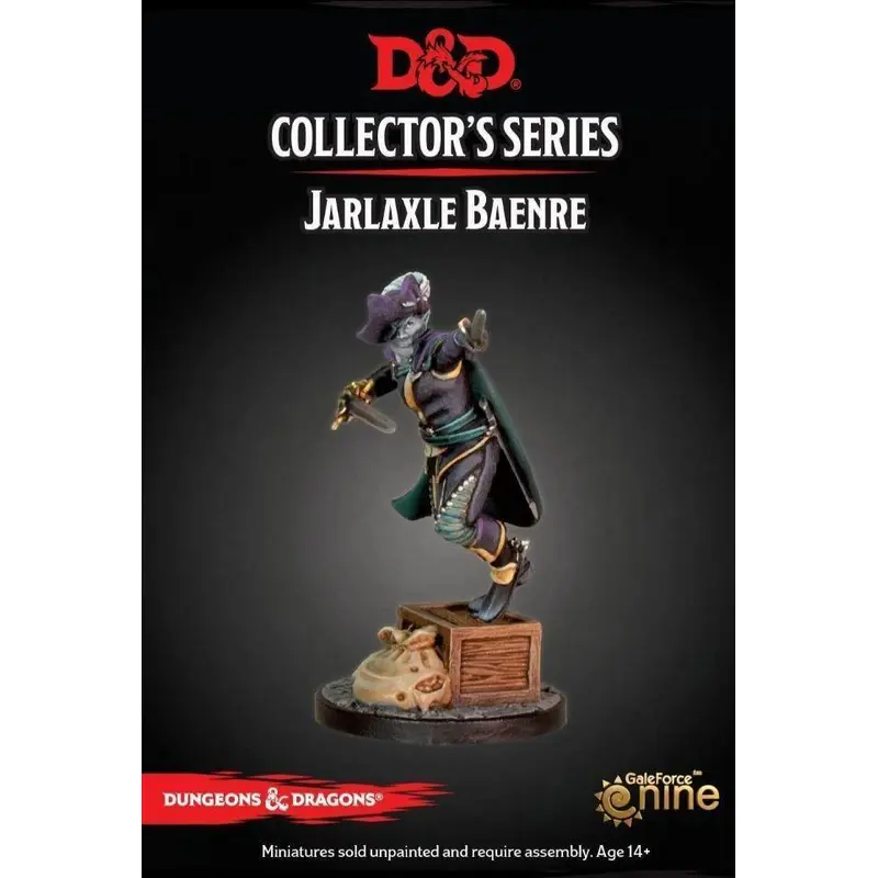 D&D Collectors Series Miniatures Waterdeep Dragon Heist Jarlaxle Baenre