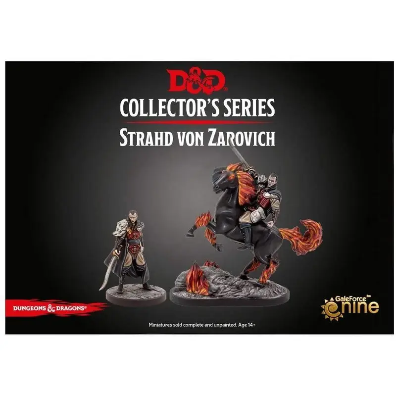 D&D Collectors Series Miniatures Curse of Strahd - Strahd von Zarovich (2 Figs)