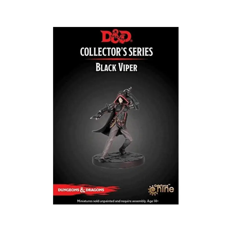 D&D Collectors Series Miniatures Waterdeep Dragon Heist Black Viper