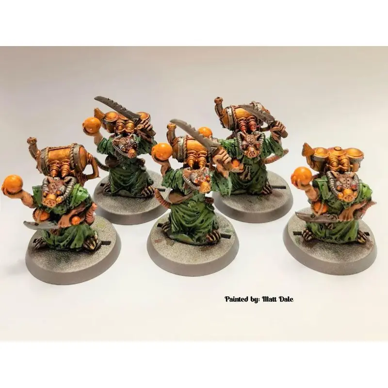 Skaven Pestilens: Skryre Acolytes
