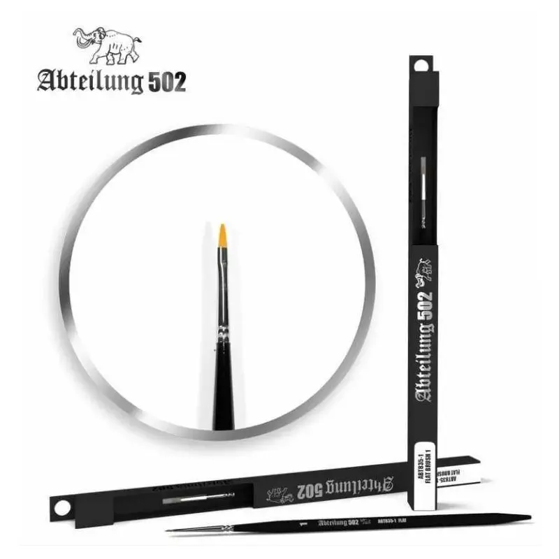 Abteilung 502 Deluxe Brushes - Flat Brush 1