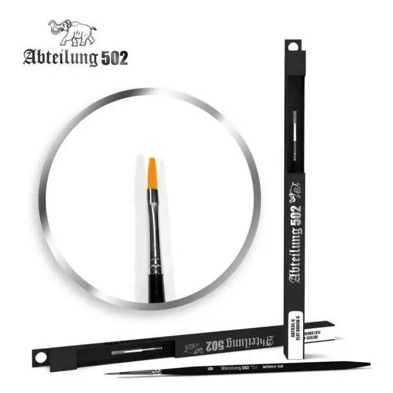 Abteilung 502 Deluxe Brushes - Flat Brush 6
