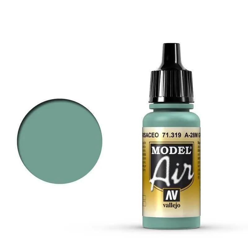 Vallejo 71319 Model Air A-28M Greyish Blue 17 ml Acrylic Airbrush Paint