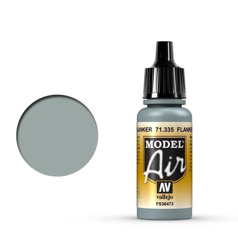 Vallejo 71335 Model Air Flanker Light Grey 17ml Acrylic Airbrush Paint
