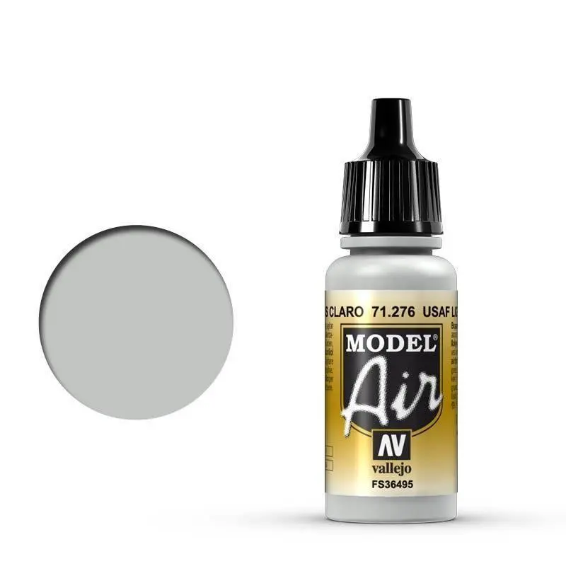 Vallejo 71276 Model Air USAF Light Gray 17 ml Acrylic Airbrush Paint