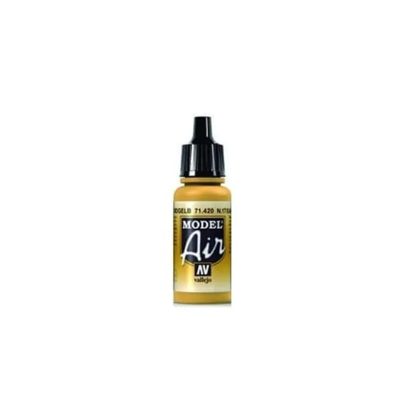 Vallejo 71420 Model Air N17 Earth Yellow 17ml Acrylic Paint