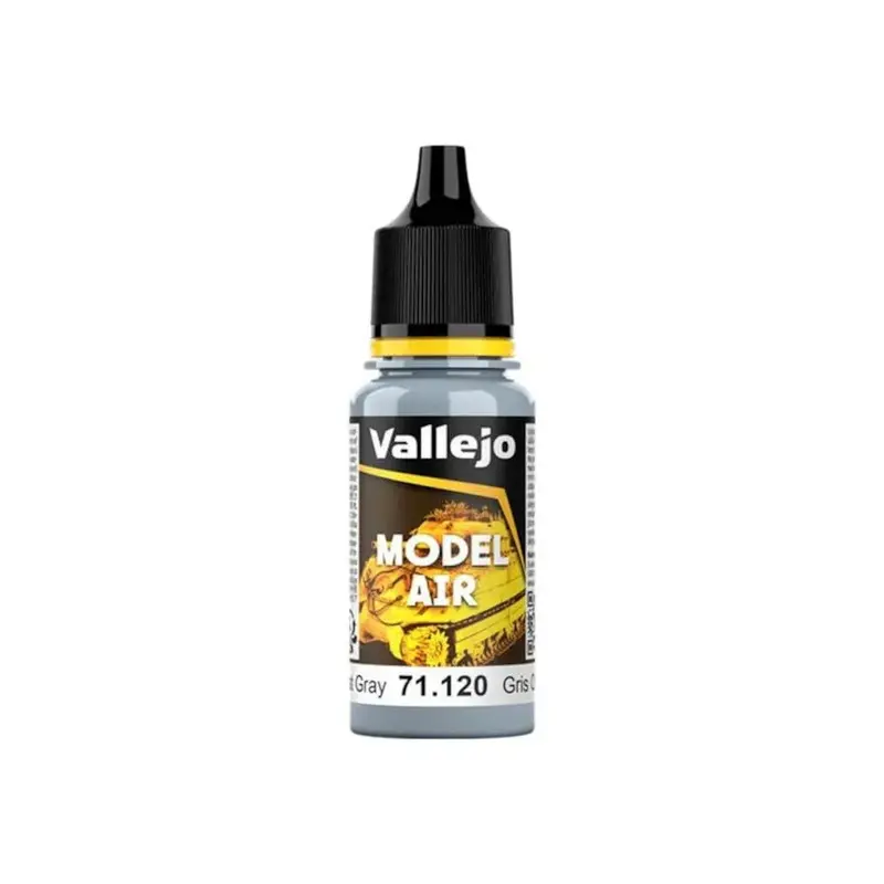 Vallejo 71120 Model Air Dark Ghost Gray 18 ml Acrylic Airbrush Paint