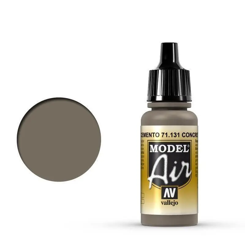 Vallejo 71131 Model Air Concrete 17 ml Acrylic Airbrush Paint