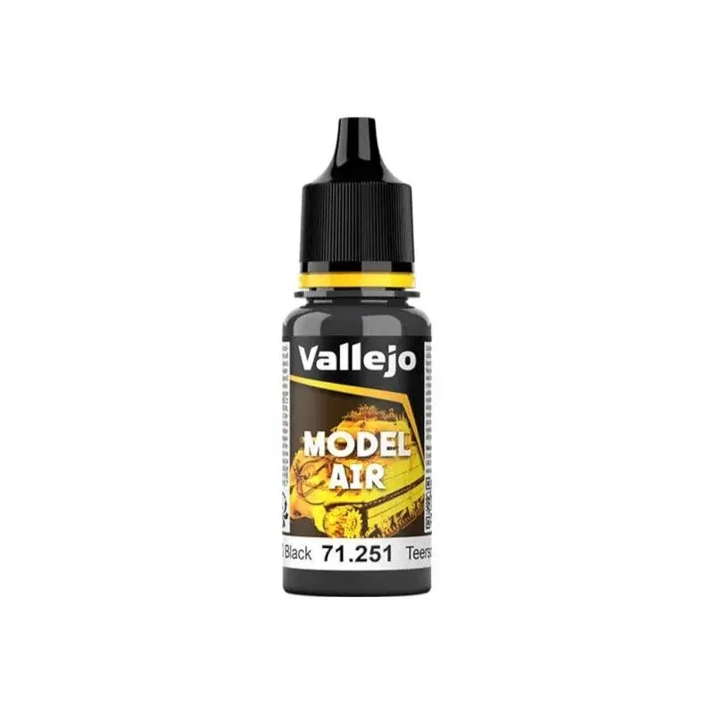 Vallejo 71251 Model Air NATO Black 18 ml Acrylic Airbrush Paint