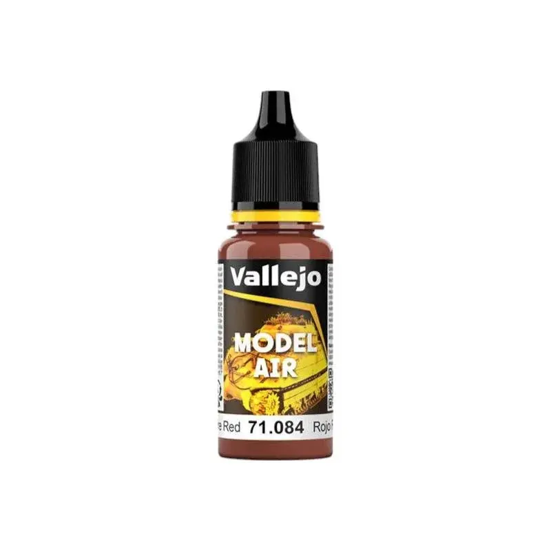 Vallejo 71084 Model Air Fire Red 18 ml Acrylic Airbrush Paint