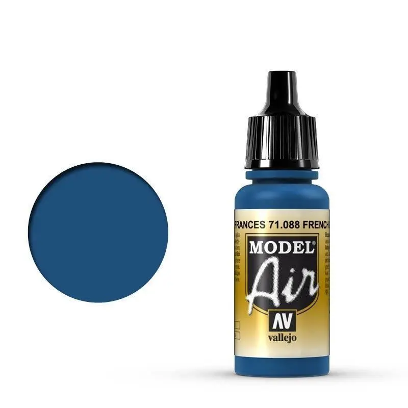 Vallejo 71088 Model Air French Blue 17 ml Acrylic Airbrush Paint