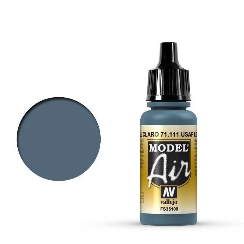 Vallejo 71111 Model Air USAF Light Blue 17 ml Acrylic Airbrush Paint