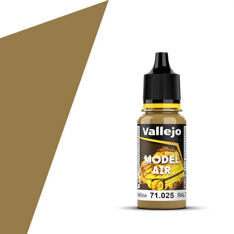 Vallejo 71028 Model Air Sand Yellow 18 ml Acrylic Airbrush Paint