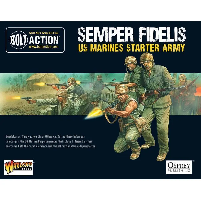 Bolt Action -  Semper Fidelis - US Marines Starter Army