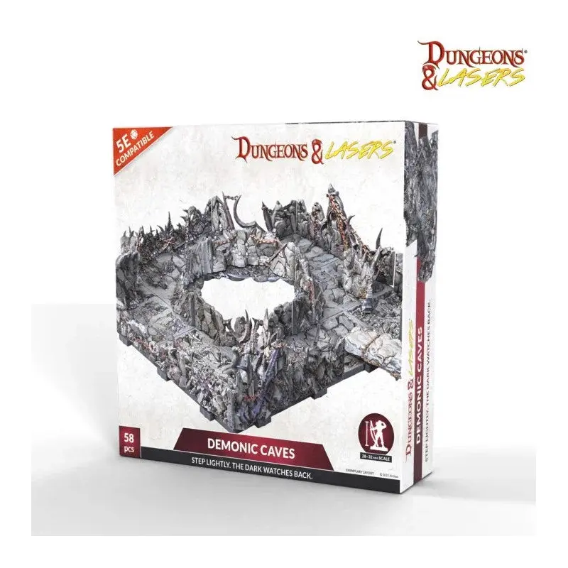 Dungeons & Lasers: Half-Height Walls - Demonic Caves