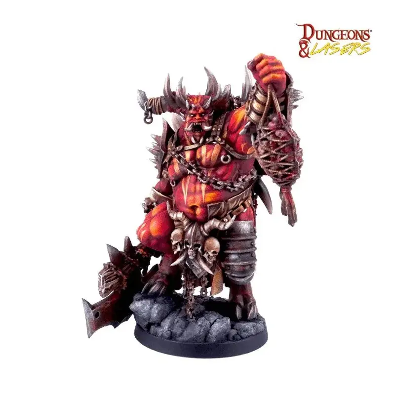 Dungeons & Lasers: Miniatures - Baef The Horned Demon