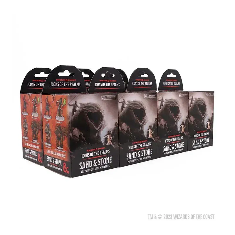 D&D Icons of the Realms Sand & Stone Booster Brick