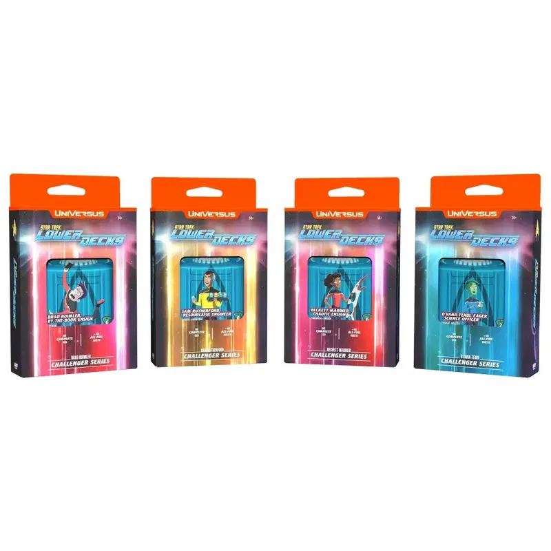 UniVersus Challenger Series Display: Star Trek Lower Decks