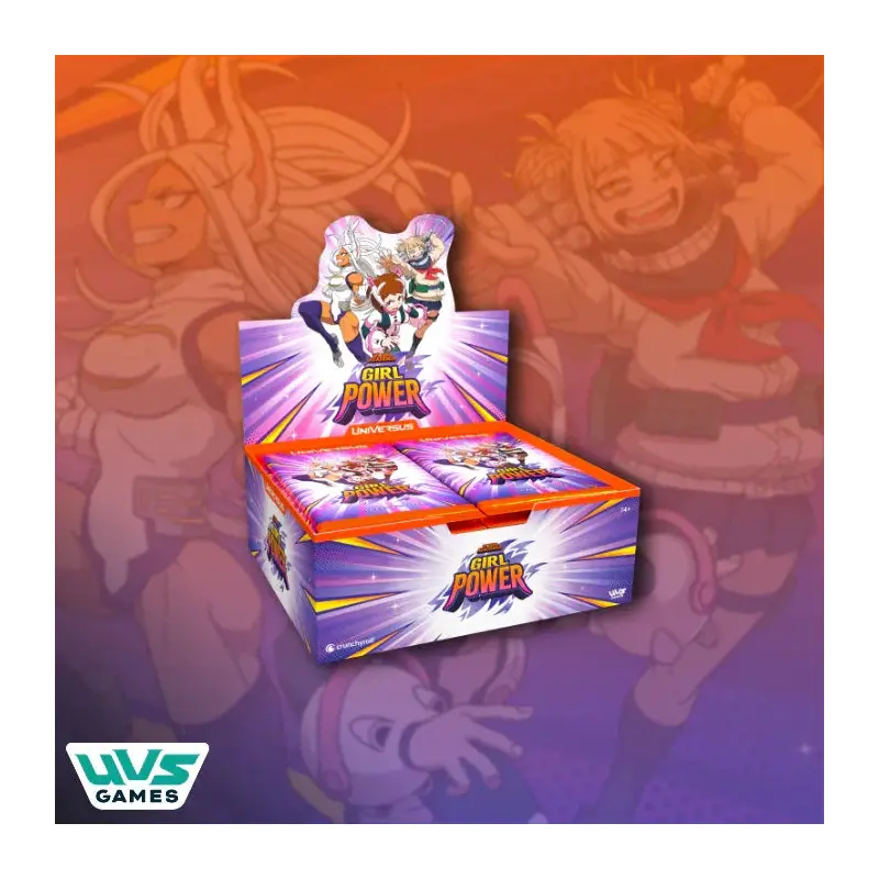 UniVersus My Hero Academia: Girl Power Booster Display