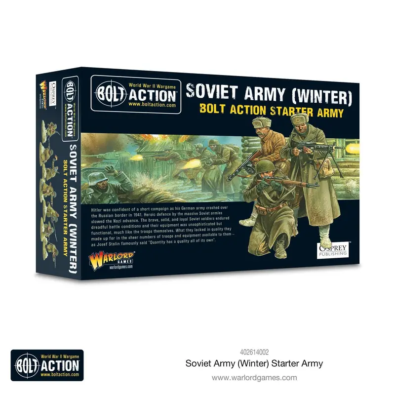 Bolt Action - Soviet Army (Winter) starter army