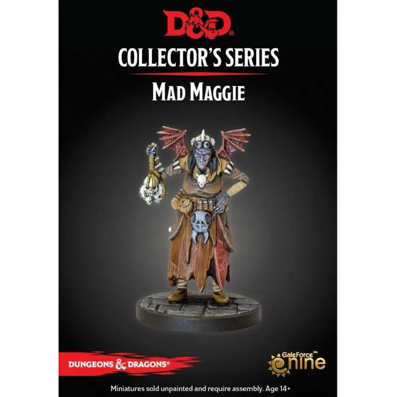 D&D Collectors Series Miniatures Baldurs Gate Descent into Avernus Mad Maggie
