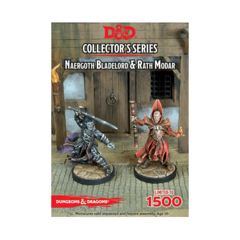 D&D Collectors Series Miniatures Naergoth Bladelord & Rath Modar