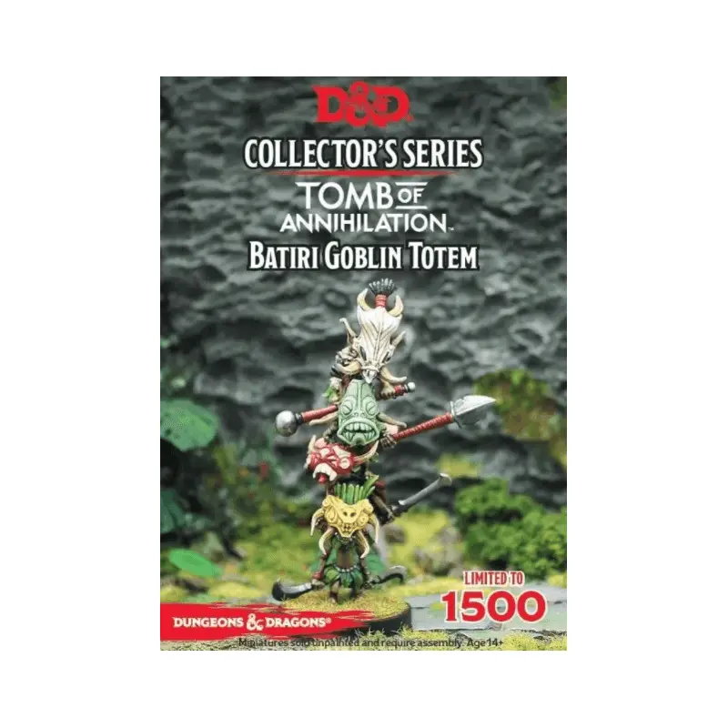 D&D Collectors Series Miniatures Tomb of Annihilation Batri Goblin Totem (4 Figs)