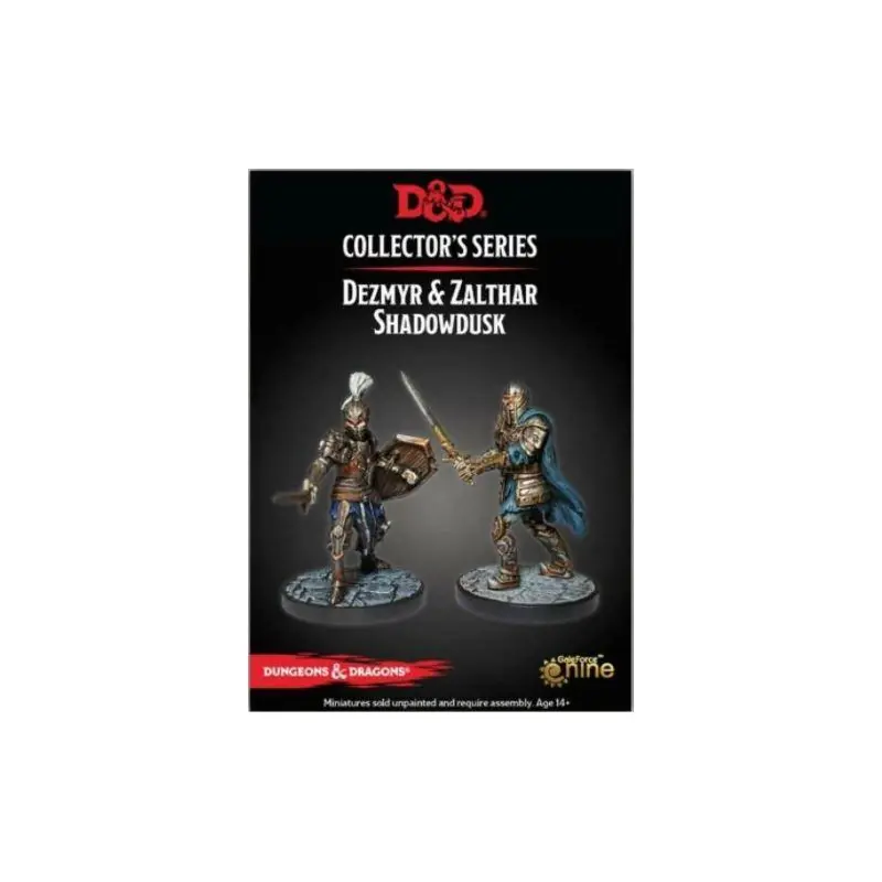 D&D Collectors Series Miniatures Waterdeep Dungeon of the Mad Mage Dezmyr & Zalthar Shadowdusk