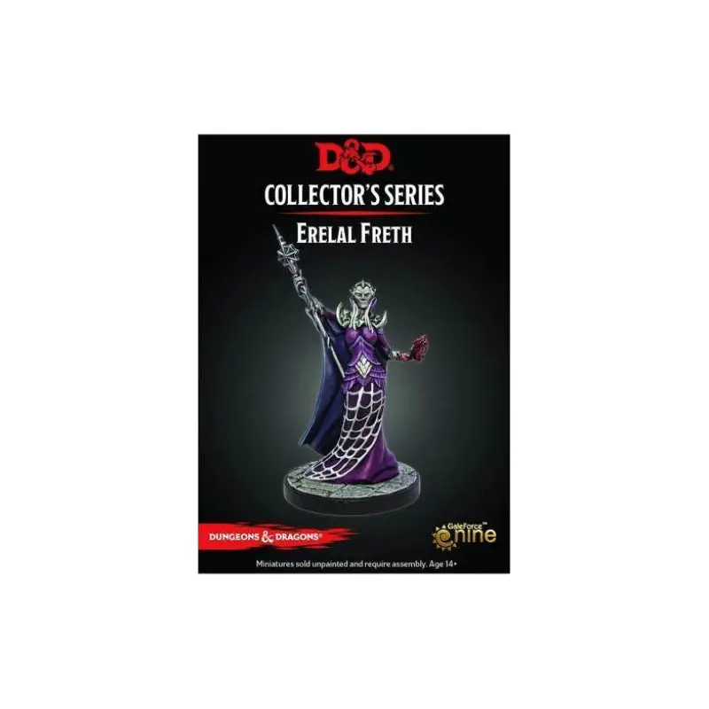 D&D Collectors Series Miniatures Waterdeep Dungeon of the Mad Mage Erelal Freth