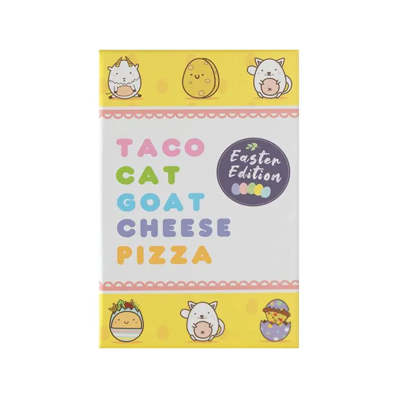 Taco Cat Goat Cheese Pizza: Easter Edition