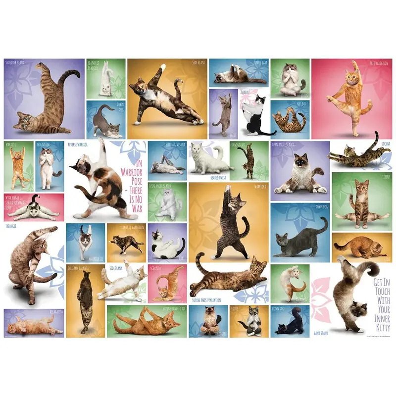 Yoga Cats (Eurographics 1000pc)