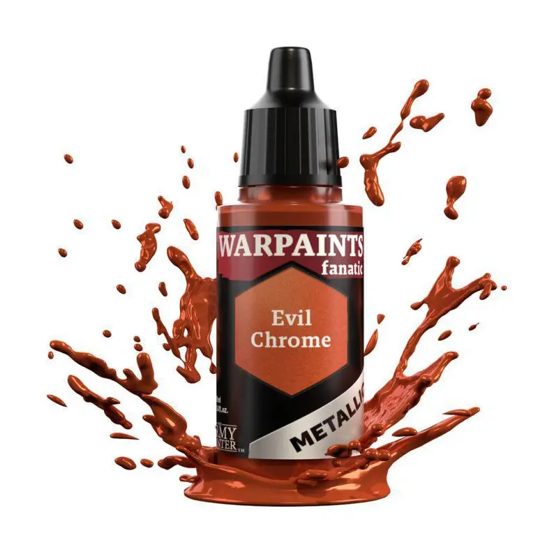 Army Painter Warpaints Fanatic Metallic - Evil Chrome