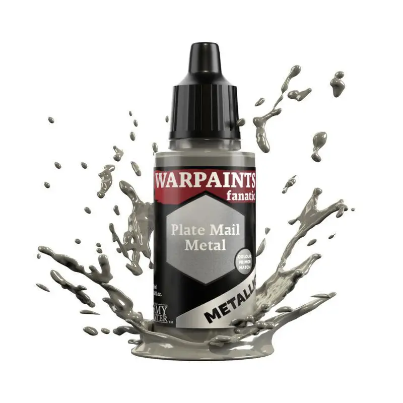 Army Painter Warpaints Fanatic Metallic - Plate Mail Metal