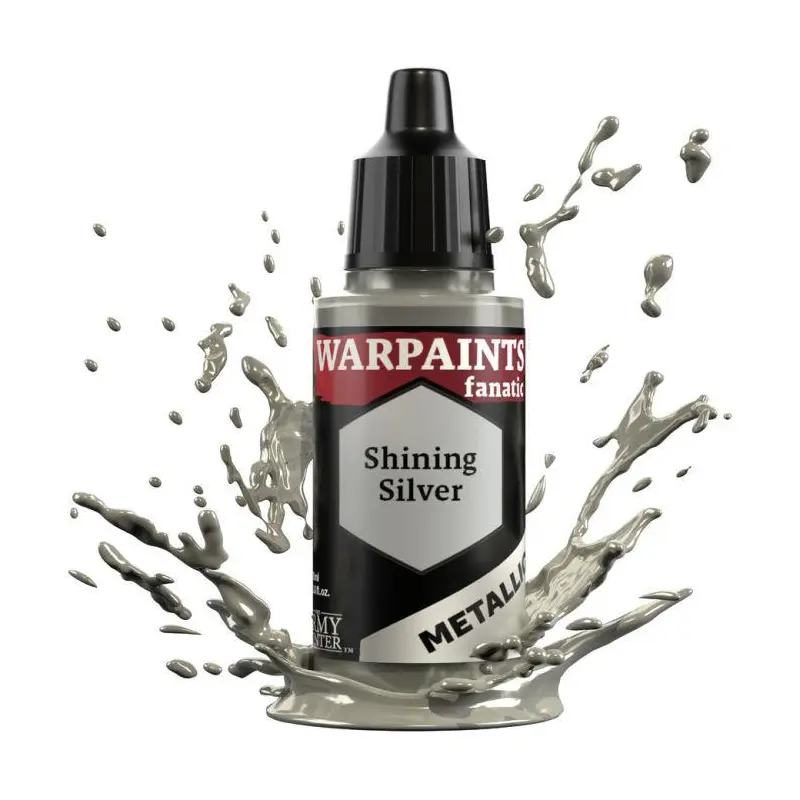 Army Painter Warpaints Fanatic Metallic - Shining Silver