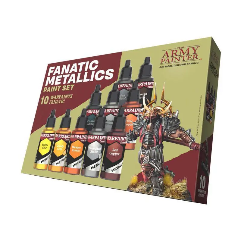 Army Painter Fanatic Metallics Paint Set