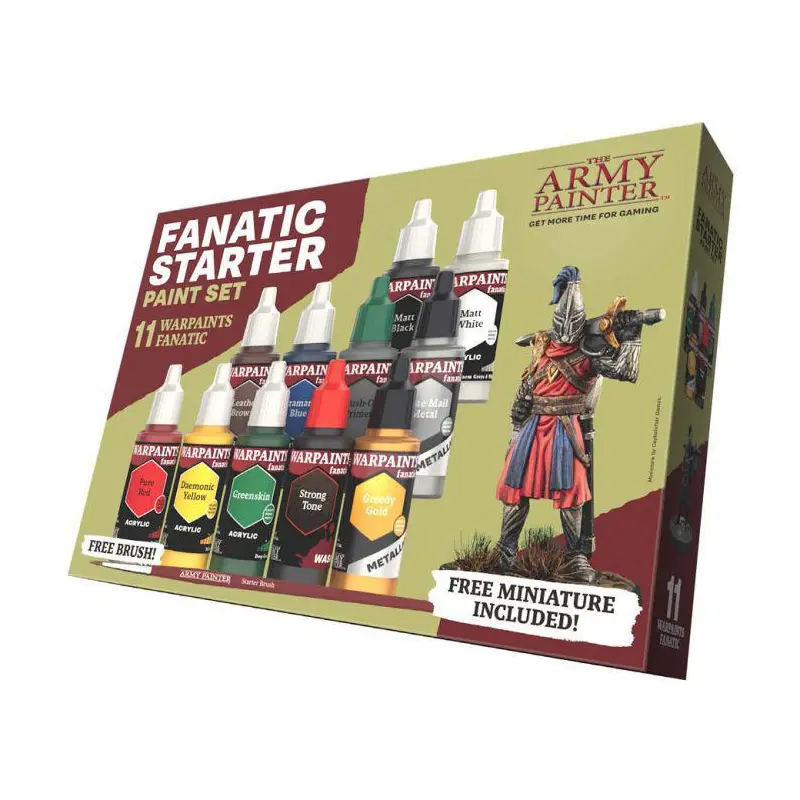 Army Painter Fanatic Starter Paint Set