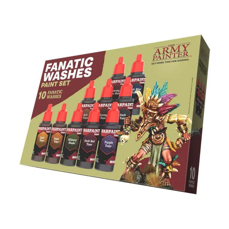 Army Painter Fanatic Washes Paint Set