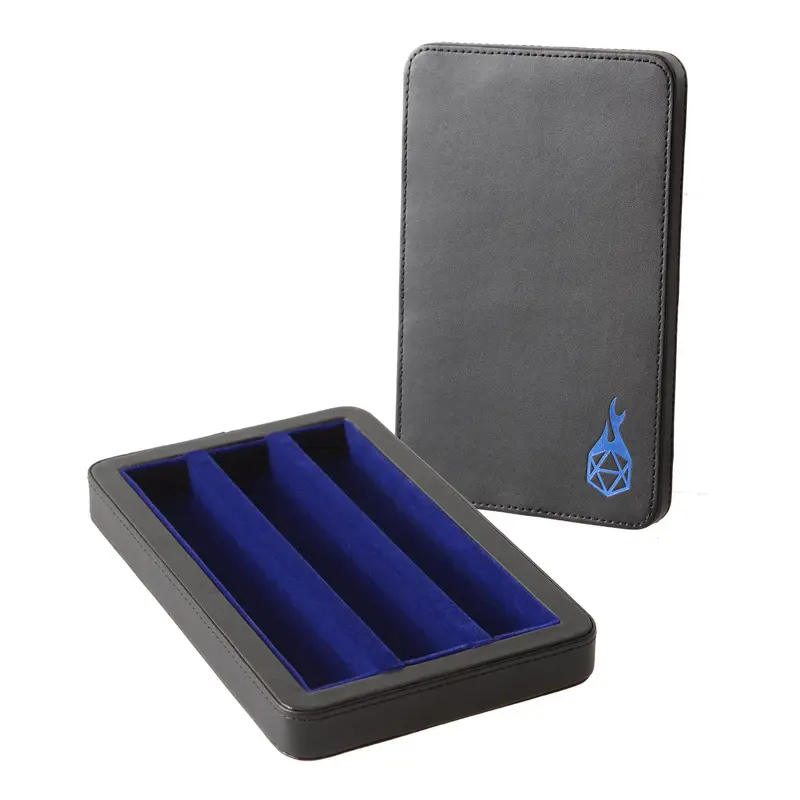 Reliquary 3-Row Premium Dice Case (Blue)