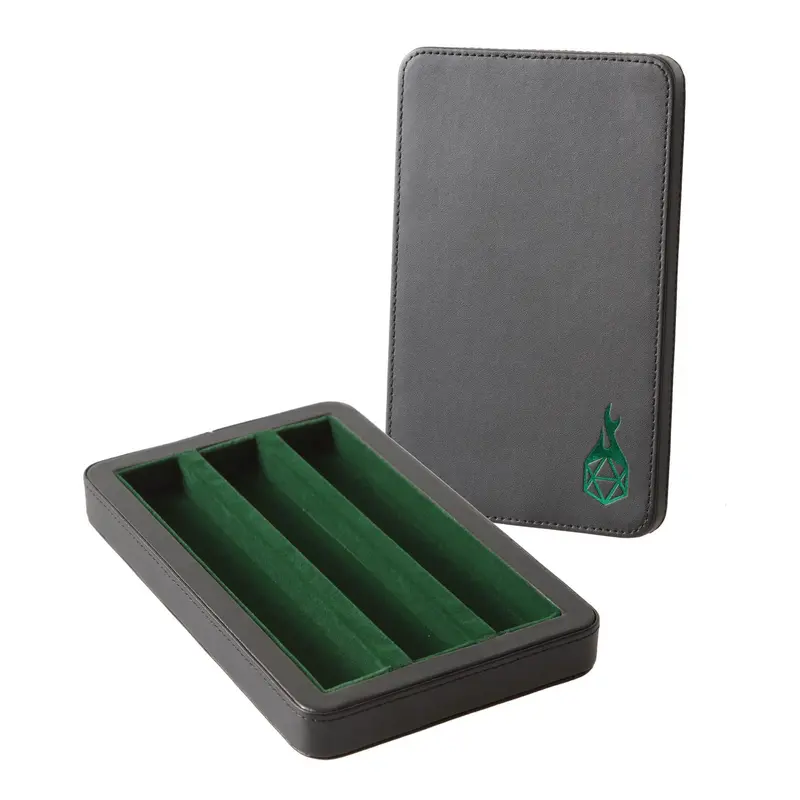 Reliquary 3-Row Premium Dice Case (Green)