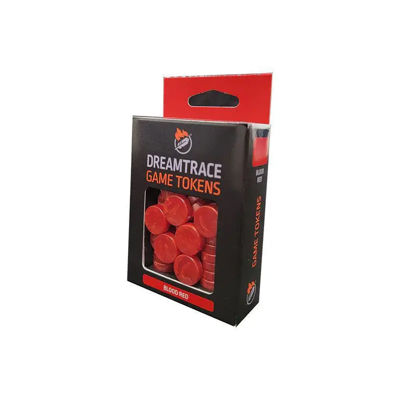 DreamTrace Gaming Tokens: Blood Red